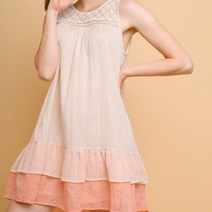SOLD -Boho Spring/Summer Dress